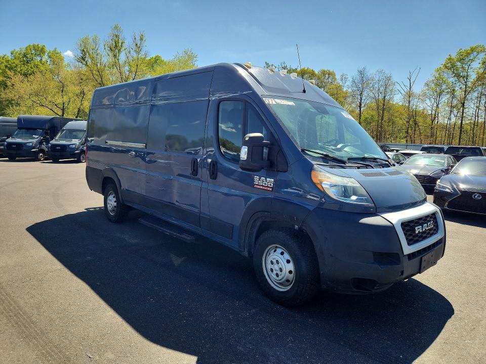 Продажа на аукционе авто 2021 Ram Promaster 3500, vin: 3C6MRVJG7ME550378, номер лота: 50575406
