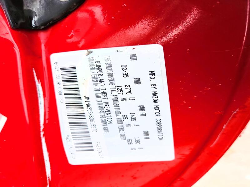 Продажа на аукционе авто 1995 Mazda Mx-5 Miata, vin: JM1NA353XS0615570, номер лота: 51603446