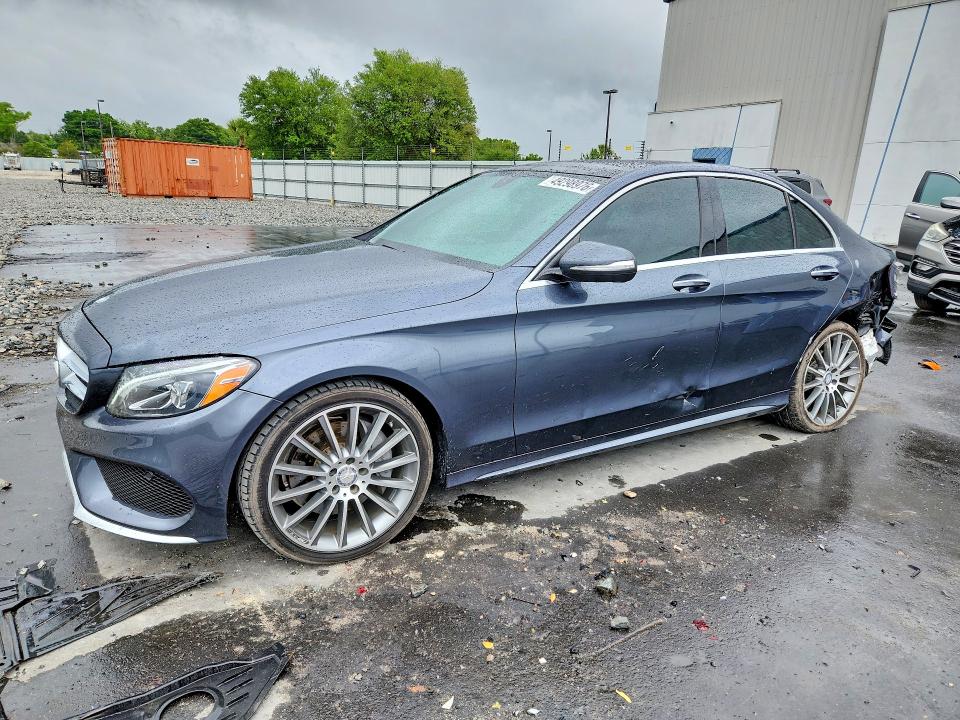 2015 Mercedes-benz C მანქანა იყიდება აუქციონზე, vin: 55SWF4JB0FU073247, აუქციონის ნომერი: 49298976