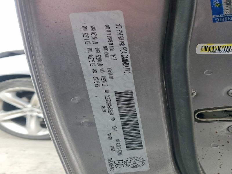 49977176 :رقم المزاد ، 2C3CDXHG4HH595104 vin ، 2017 Dodge Charger مزاد بيع