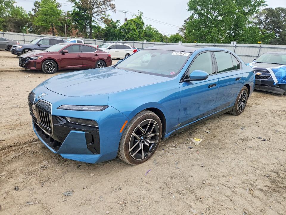 51186476 :رقم المزاد ، WBA33EJ07RCR42720 vin ، 2024 Bmw 760 مزاد بيع