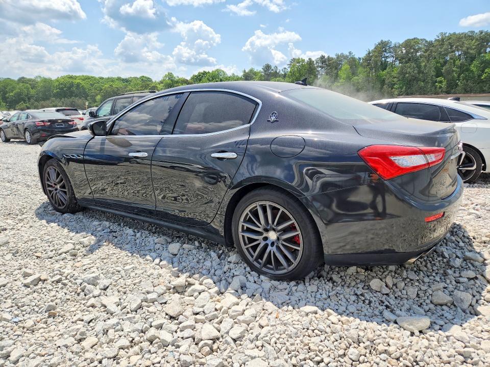 2017 Maserati Ghibli მანქანა იყიდება აუქციონზე, vin: ZAM57XSL4H1257181, აუქციონის ნომერი: 48823306