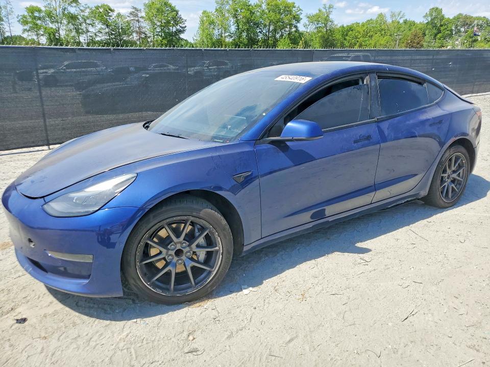 Aukcja sprzedaży 2022 Tesla Model 3, vin: 5YJ3E1EA5NF188738, numer aukcji: 48540916