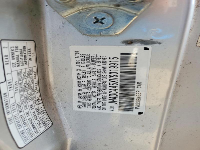 49396446 :رقم المزاد ، JH4DC445XVS019915 vin ، 1997 Acura Integra مزاد بيع