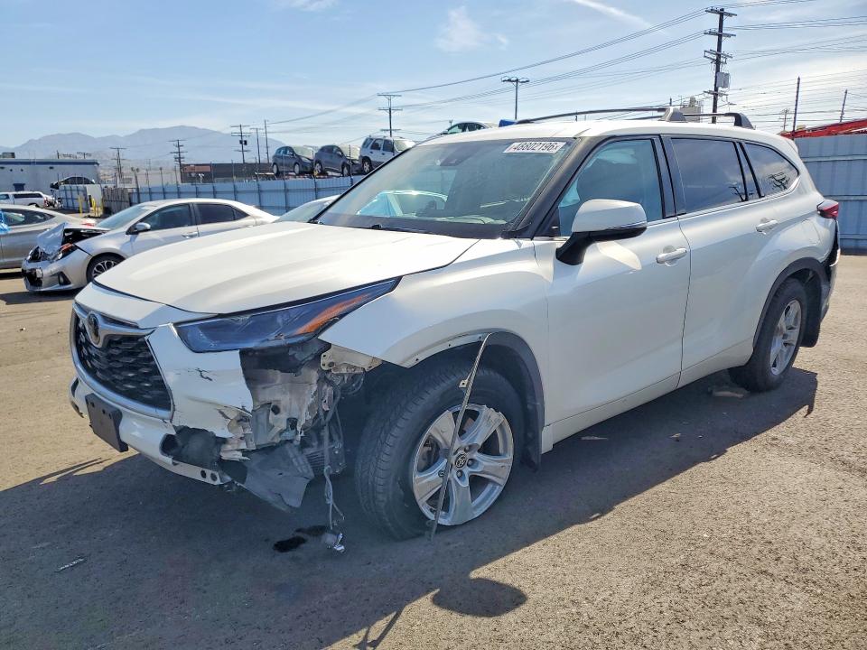 48802196 :رقم المزاد ، 5TDZZRAHXMS057492 vin ، 2021 Toyota Highlander مزاد بيع