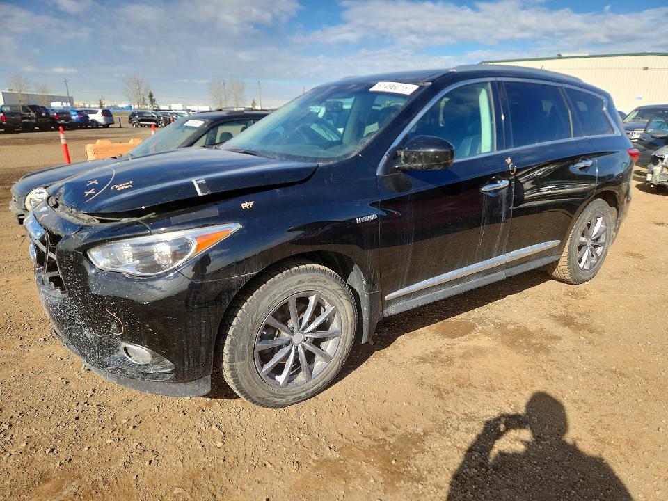 51496016 :رقم المزاد ، 5N1CL0MM3EC510412 vin ، 2014 Infiniti Qx60 مزاد بيع