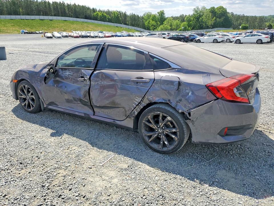 2019 Honda Civic მანქანა იყიდება აუქციონზე, vin: 2HGFC2F83KH513947, აუქციონის ნომერი: 50861256