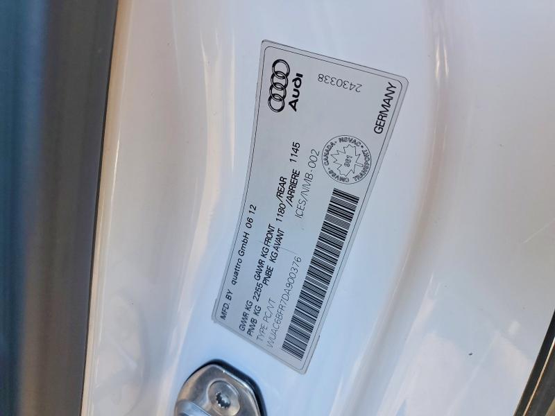 2013 Audi Rs5 მანქანა იყიდება აუქციონზე, vin: WUAC6BFR7DA900376, აუქციონის ნომერი: 47840046