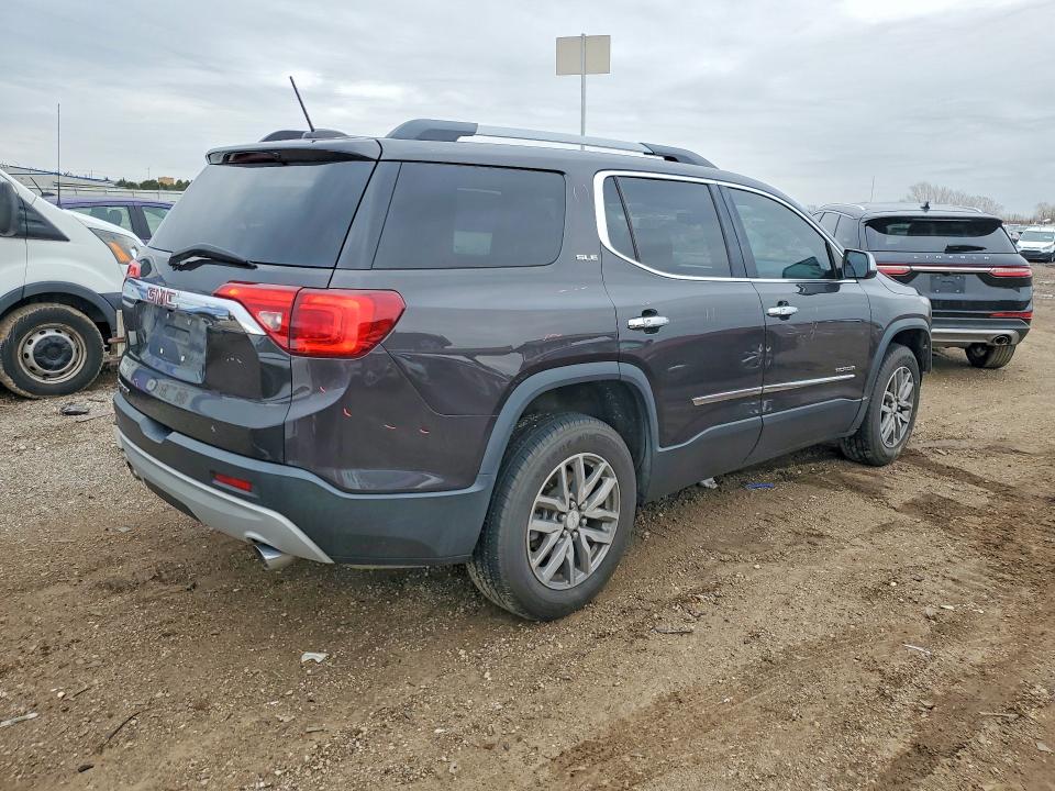 48496276 :رقم المزاد ، 1GKKNLLS1HZ298711 vin ، 2017 Gmc Acadia مزاد بيع