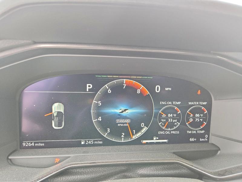 48942256 :رقم المزاد ، JN1BZ4AH6SM411637 vin ، 2025 Nissan Z مزاد بيع