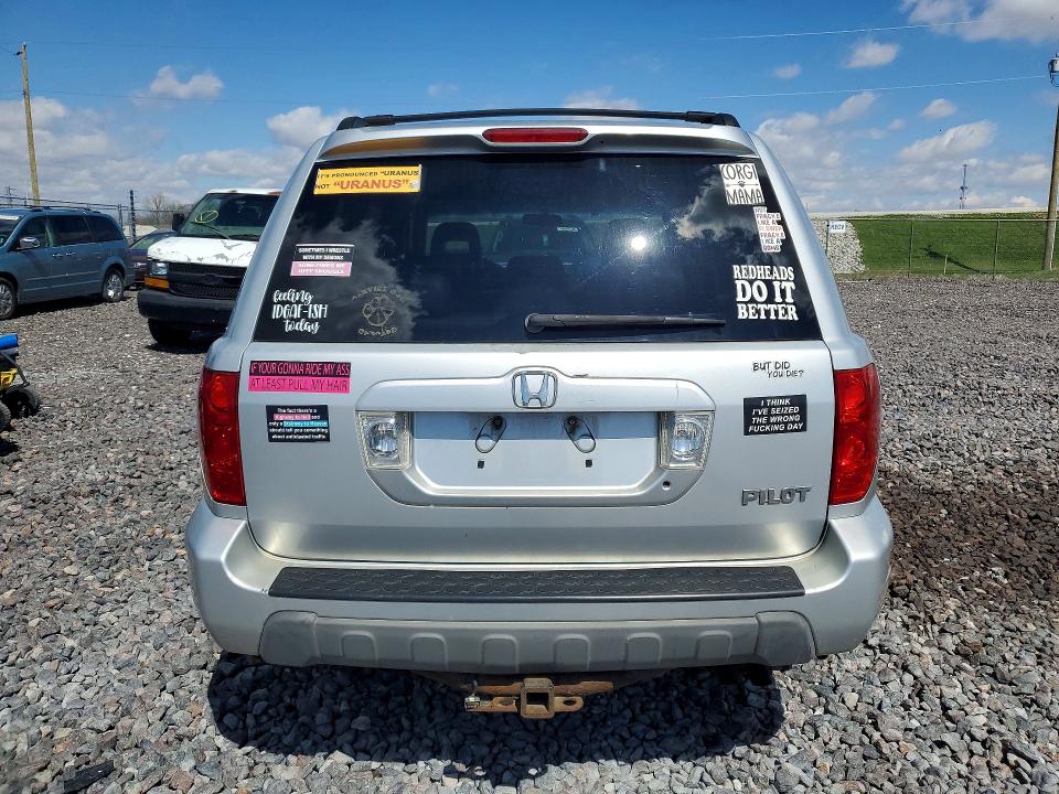 2004 Honda Pilot მანქანა იყიდება აუქციონზე, vin: 2HKYF18684H561555, აუქციონის ნომერი: 48853326
