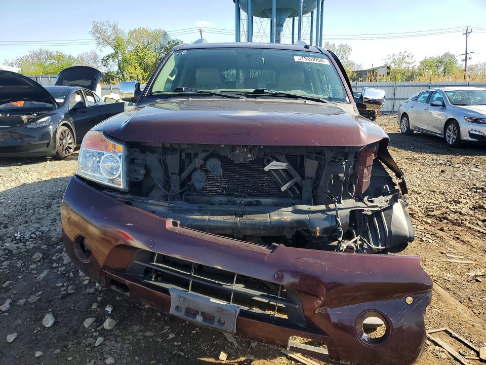 51800056 :رقم المزاد ، 5N1BA0NDXFN622890 vin ، 2015 Nissan Armada مزاد بيع