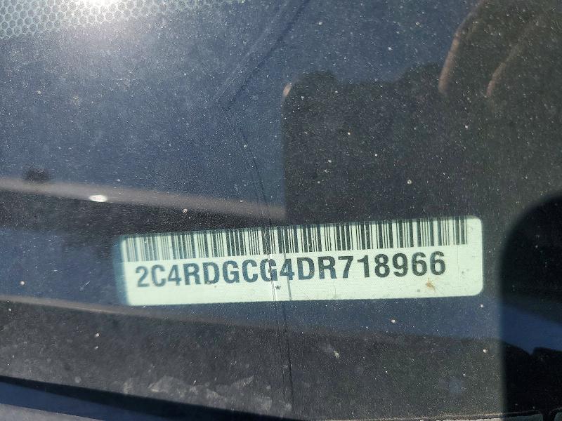 Продажа на аукционе авто 2013 Dodge Grand Caravan R/t, vin: 2C4RDGCG4DR718966, номер лота: 50772606