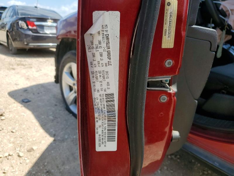 49824226 :رقم المزاد ، 1C4NJCBA8CD573574 vin ، 2012 Jeep Compass مزاد بيع