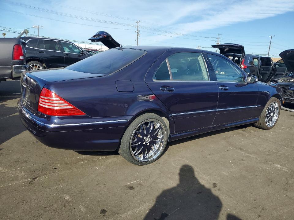 Продажа на аукционе авто 2003 Mercedes-benz S, vin: WDBNG75JX3A360191, номер лота: 50297716