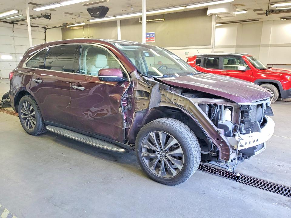 2016 Acura Mdx მანქანა იყიდება აუქციონზე, vin: 5FRYD4H41GB019107, აუქციონის ნომერი: 49768406