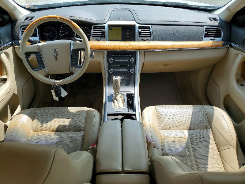 50480566 :رقم المزاد ، 1LNHL9ER5AG610647 vin ، 2010 Lincoln Mks مزاد بيع
