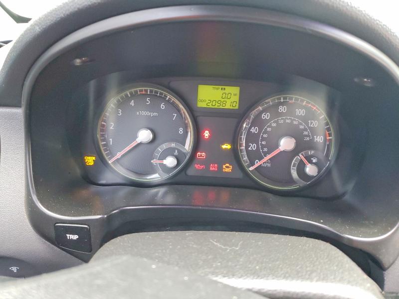 2008 Kia Rio მანქანა იყიდება აუქციონზე, vin: KNADE123286304646, აუქციონის ნომერი: 48011826