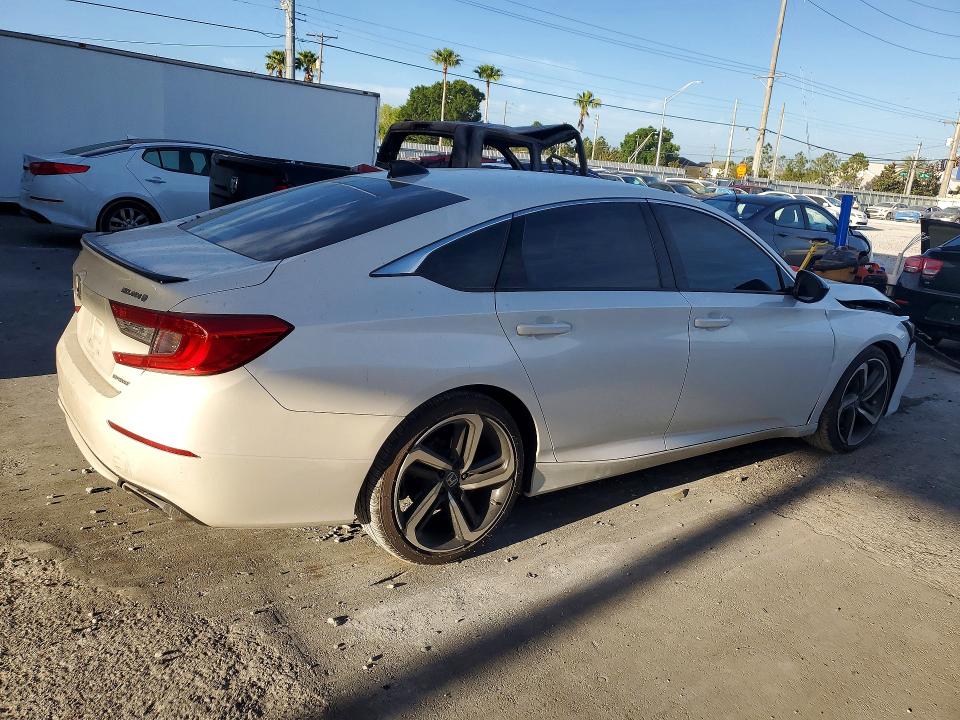 2022 Honda Accord მანქანა იყიდება აუქციონზე, vin: 1HGCV1F37NA007911, აუქციონის ნომერი: 50830976