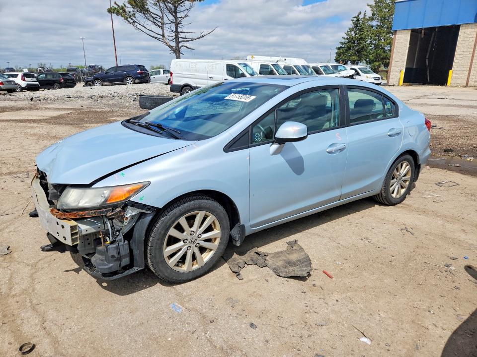2012 Honda Civic მანქანა იყიდება აუქციონზე, vin: 19XFB2F8XCE013928, აუქციონის ნომერი: 51755206
