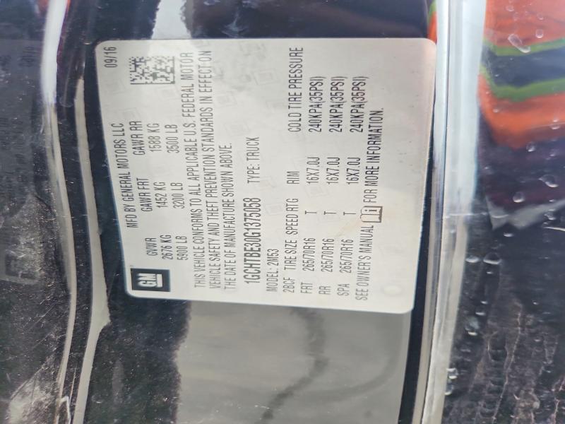 Продаж на аукціоні авто 2016 Chevrolet Colorado, vin: 1GCHTBE30G1375058, номер лоту: 51811976