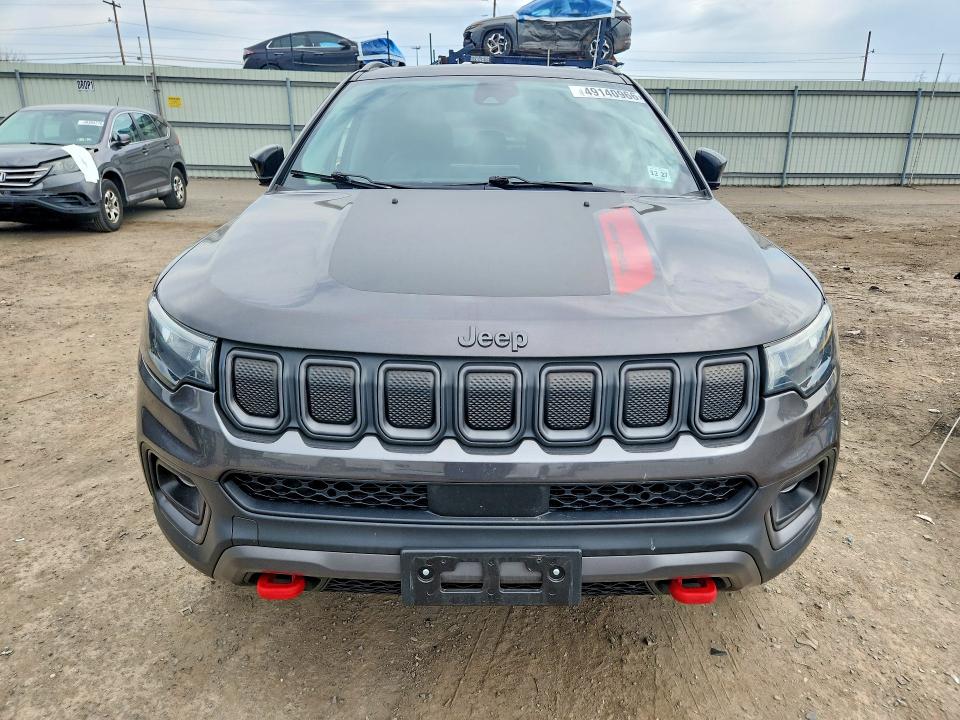 Aukcja sprzedaży 2022 Jeep Compass, vin: 3C4NJDDB4NT225828, numer aukcji: 49140966