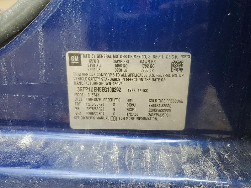 Продаж на аукціоні авто 2014 Gmc Sierra, vin: 3GTP1UEH5EG100292, номер лоту: 48354516