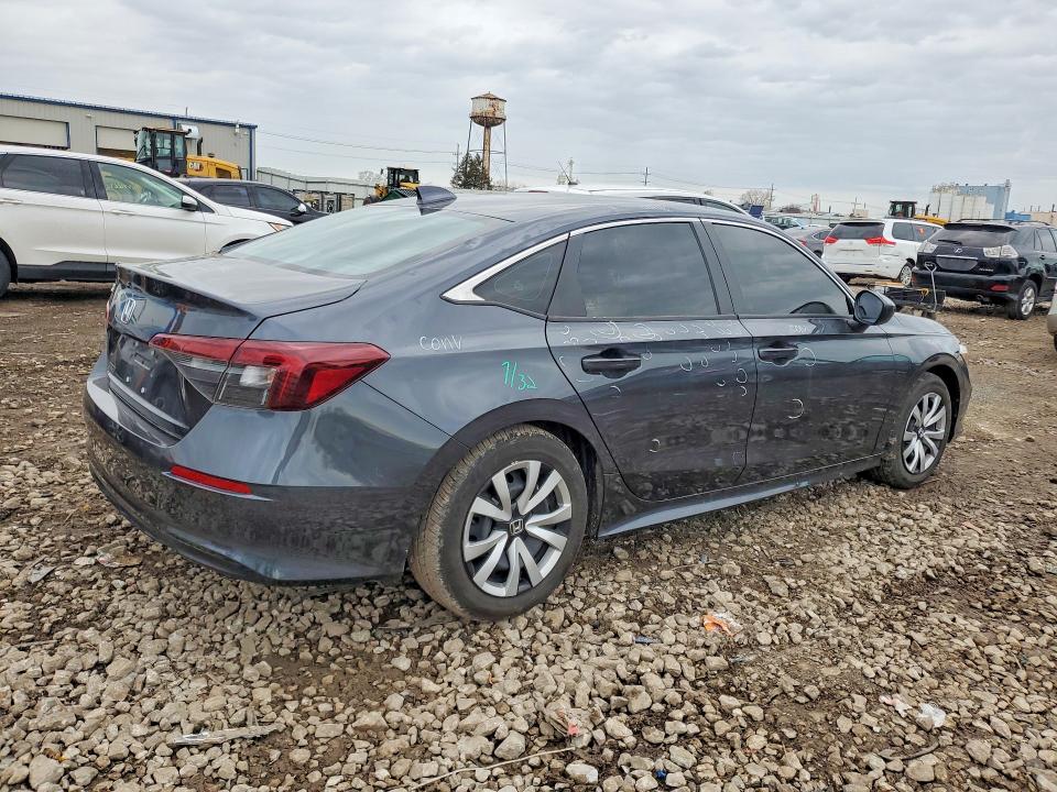 2025 Honda Civic მანქანა იყიდება აუქციონზე, vin: 2HGFE2F23SH562748, აუქციონის ნომერი: 49798646