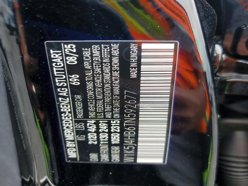Продажа на аукционе авто 2026 Mercedes-benz Cla, vin: W1K5J4HB6TN592677, номер лота: 49381296