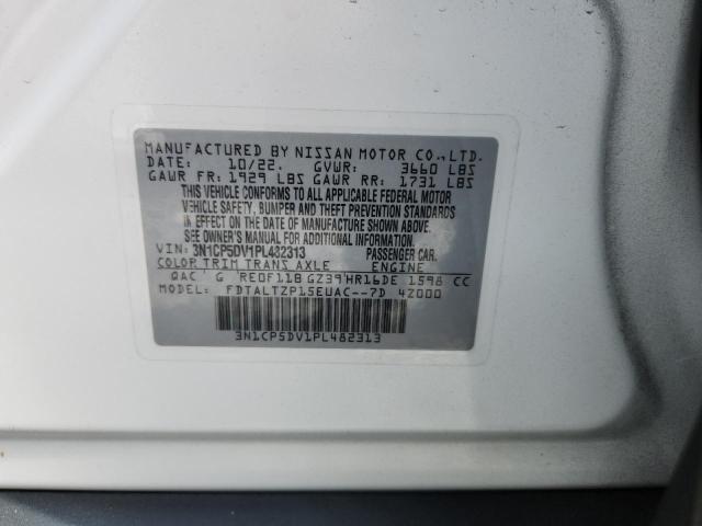 51156876 :رقم المزاد ، 3N1CP5DV1PL482313 vin ، 2023 Nissan Kicks مزاد بيع