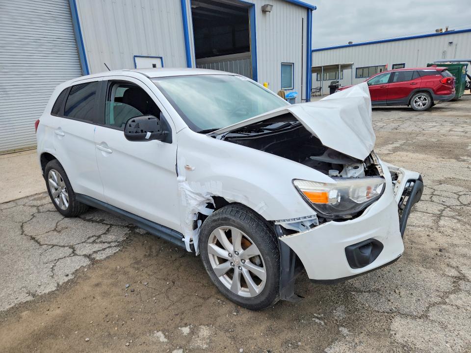 2015 Mitsubishi Outlander Sport მანქანა იყიდება აუქციონზე, vin: 4A4AP3AU4FE048074, აუქციონის ნომერი: 51647676