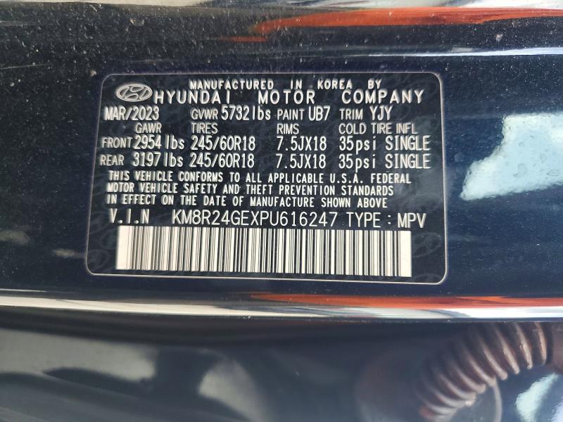 Продаж на аукціоні авто 2023 Hyundai Palisade, vin: KM8R24GEXPU616247, номер лоту: 49675276