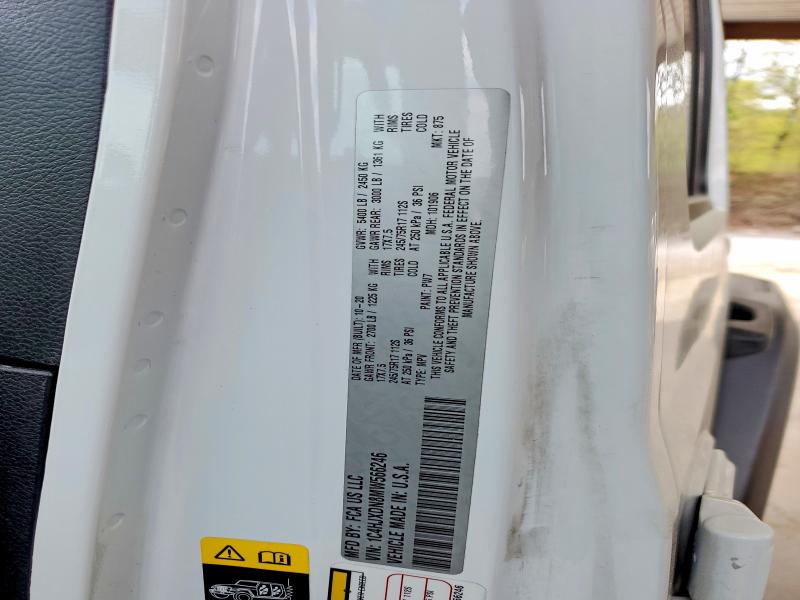 Продажа на аукционе авто 2021 Jeep Wrangler Unlimited, vin: 1C4HJXDN8MW566246, номер лота: 48230766