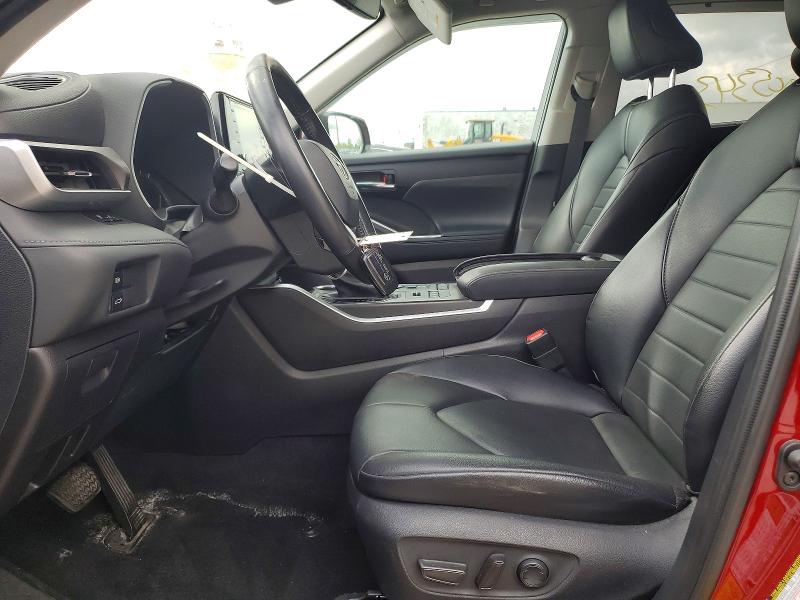 2021 Toyota Highlander მანქანა იყიდება აუქციონზე, vin: 5TDHZRBHXMS078627, აუქციონის ნომერი: 51476806