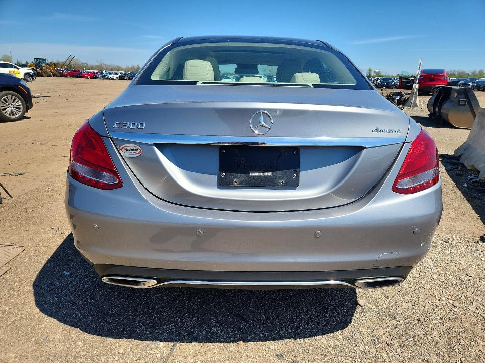 2016 Mercedes-benz C მანქანა იყიდება აუქციონზე, vin: 55SWF4KB9GU135289, აუქციონის ნომერი: 49706186