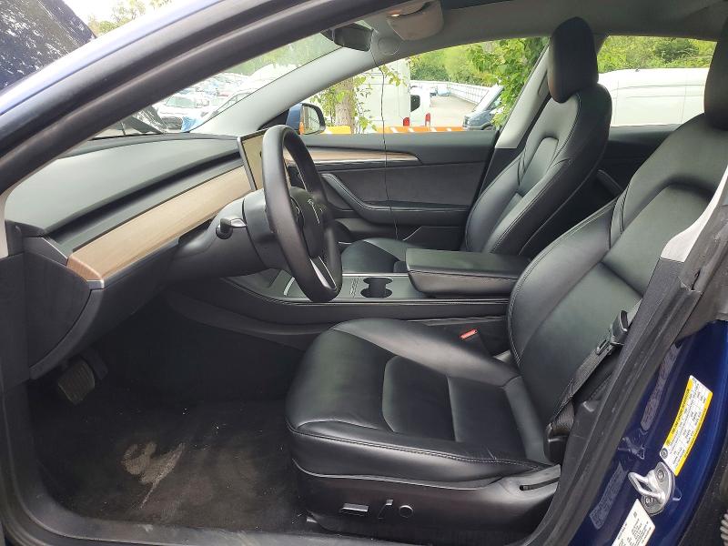 51487766 :رقم المزاد ، 5YJ3E1EA6NF370142 vin ، 2022 Tesla Model 3 مزاد بيع