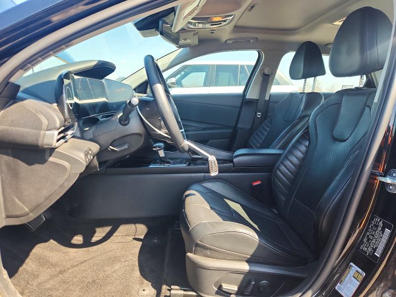 2023 Hyundai Elantra Hybrid მანქანა იყიდება აუქციონზე, vin: KMHLN4AJ6PU052342, აუქციონის ნომერი: 48131096
