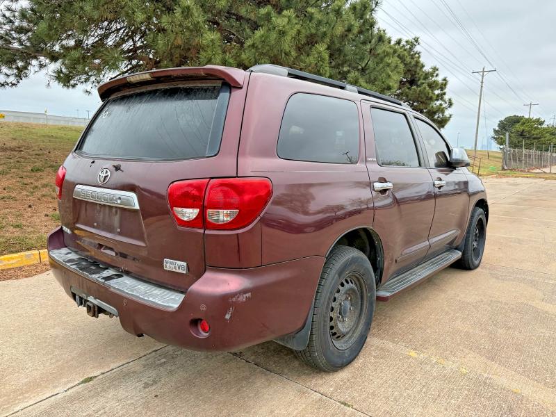 48902006 :رقم المزاد ، 5TDBY68A68S011143 vin ، 2008 Toyota Sequoia مزاد بيع