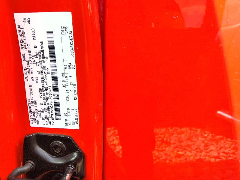 50524846 :رقم المزاد ، 1FTEW1CP9FFC68781 vin ، 2015 Ford F150 مزاد بيع