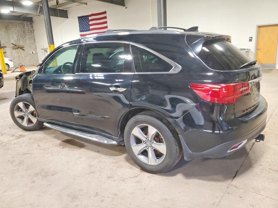 50717616 :رقم المزاد ، 5FRYD4H27FB016418 vin ، 2015 Acura Mdx مزاد بيع