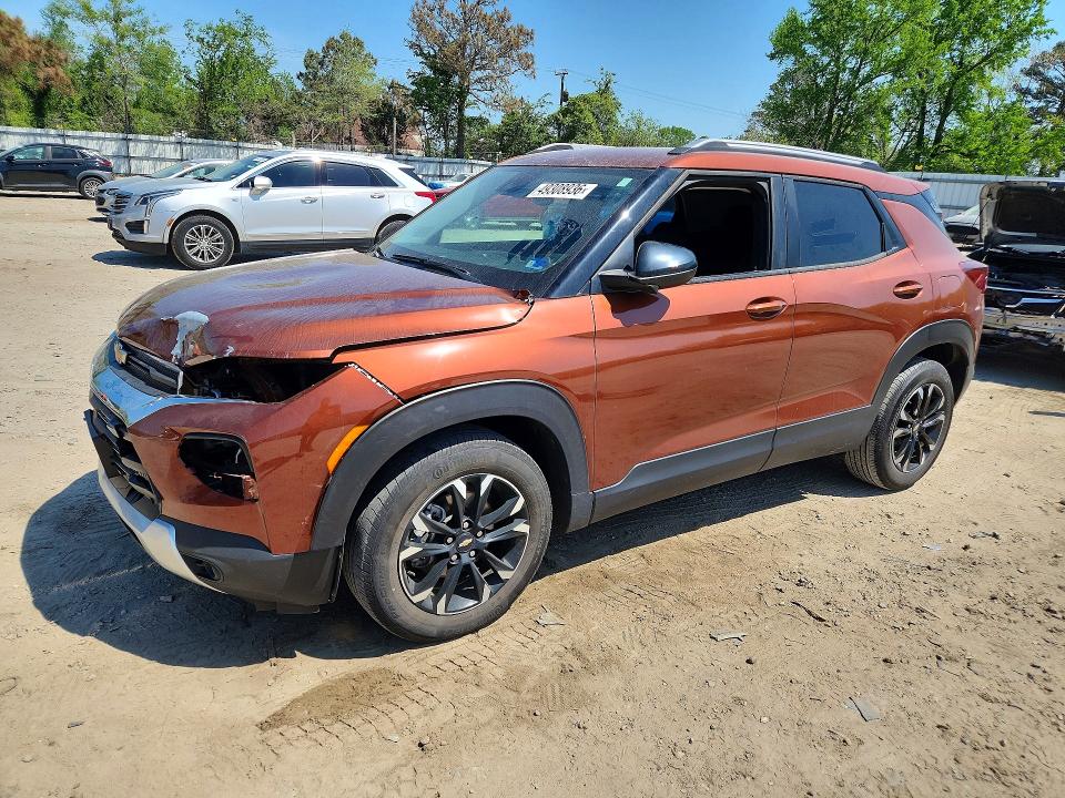 49308936 :رقم المزاد ، KL79MPS28MB017526 vin ، 2021 Chevrolet Trailblazer مزاد بيع