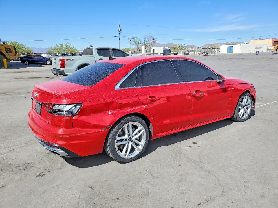 Продаж на аукціоні авто 2023 Audi A4, vin: WAUEAAF4XPN006224, номер лоту: 47985556