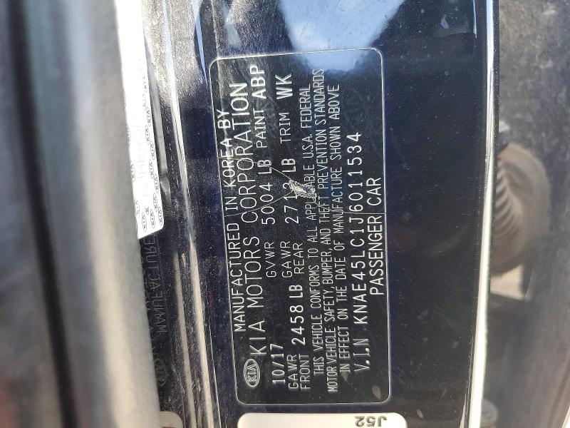 Продаж на аукціоні авто 2018 Kia Stinger, vin: KNAE45LC1J6011534, номер лоту: 50313916