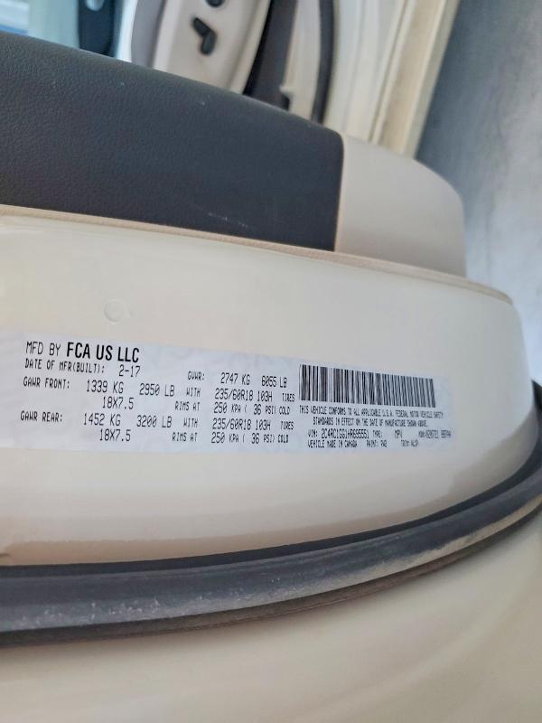 Продаж на аукціоні авто 2017 Chrysler Pacifica, vin: 2C4RC1GG1HR695551, номер лоту: 51482486
