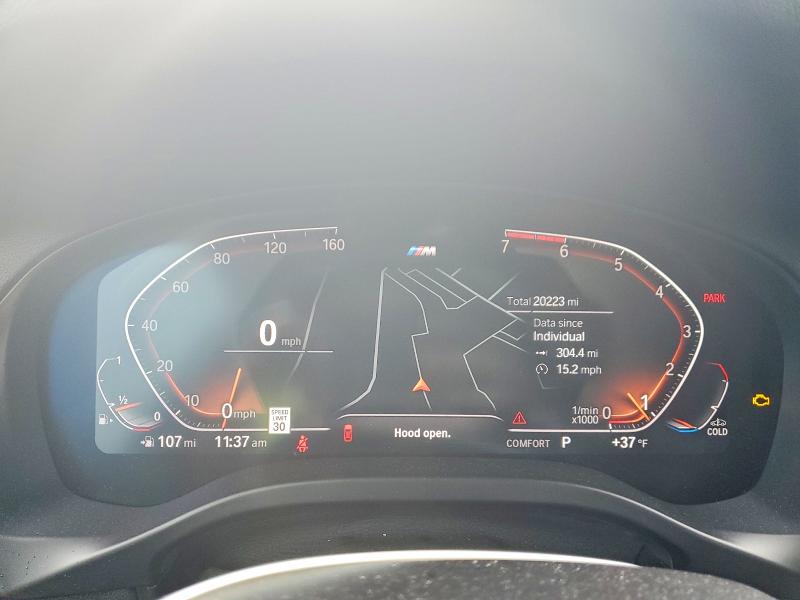 Aukcja sprzedaży 2022 Bmw X4, vin: 5UX33DT01N9L26057, numer aukcji: 48644226