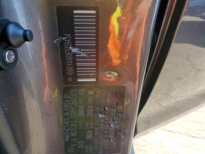 48010396 :رقم المزاد ، KNAFX4A6XE5159454 vin ، 2014 Kia Forte مزاد بيع