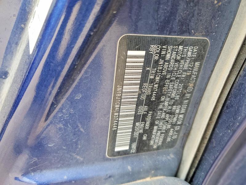 Продажа на аукционе авто 2020 Nissan Rogue Sport, vin: JN1BJ1CW4LW374448, номер лота: 50643196