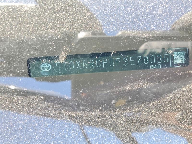 Продажа на аукционе авто 2023 Toyota Highlander Hybrid, vin: 5TDXBRCH5PS578035, номер лота: 49055766