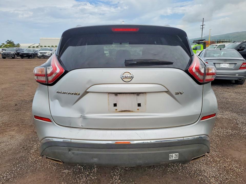 2016 Nissan Murano მანქანა იყიდება აუქციონზე, vin: 5N1AZ2MG8GN117282, აუქციონის ნომერი: 47795346