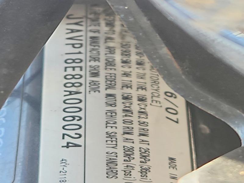 Продажа на аукционе авто 2008 Yamaha Xvz13, vin: JYAVP18E88A006024, номер лота: 49454756